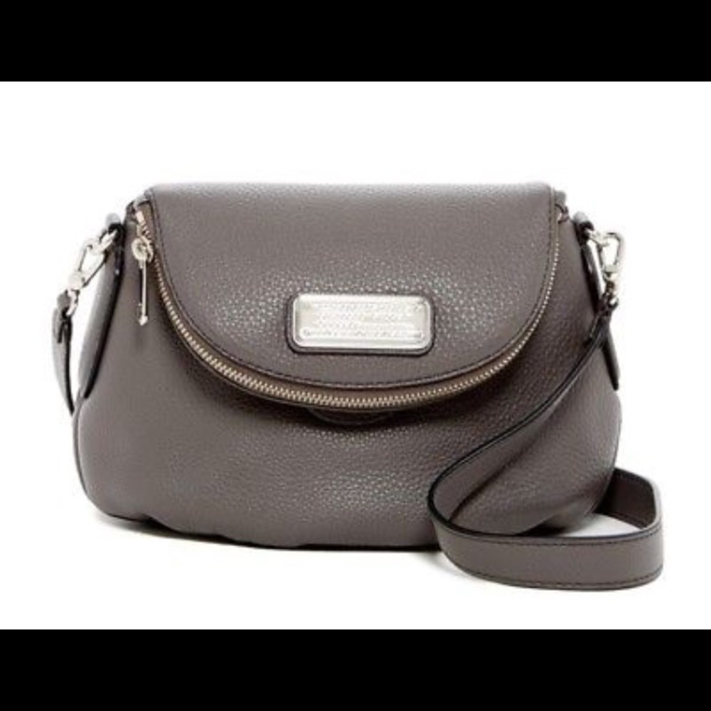 Marc jacobs Natasha crossbody gray and silver